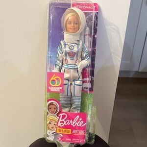 Barbie Astronaut 60th Anniversary You Can be Anything Doll. New. Rare!